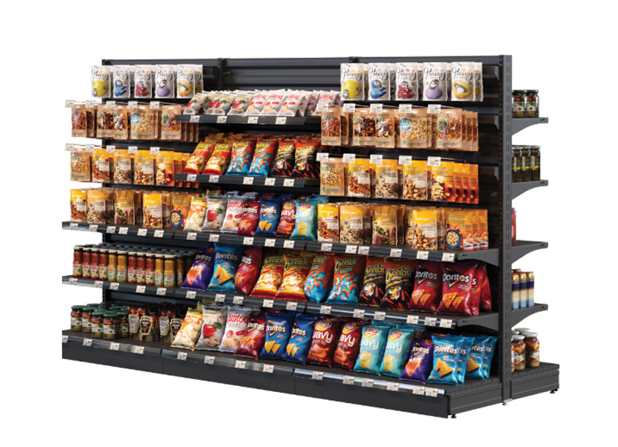 Стелажи за магазини